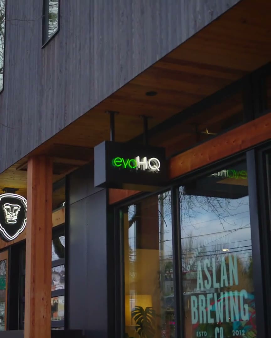The evo HQ storefront in Seattle, host of Operators Teaching Operators