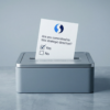 Ballot with StatBid icon checked yes for strategic direction being placed in a modern ballot box