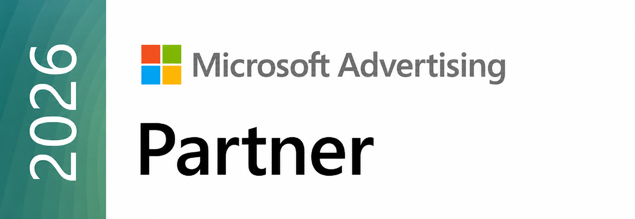 Microsoft Advertising Partner Badge 2026